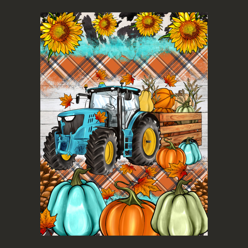 Fall Farm Tractor Air Freshener Heavy Core Tee by Artiststas | Teevron