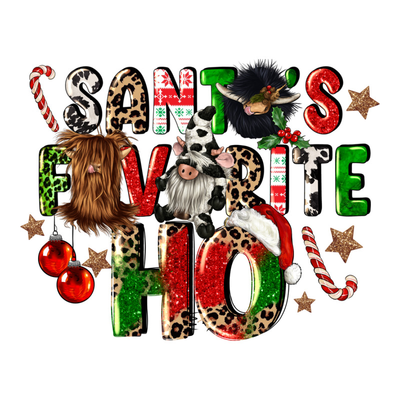 Santas Favorite Ho Heavyweight Hoodie by CowGirlArtShop | Teevron