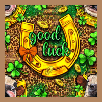St. Patricks Good Luck With Cow Digital Paper Long Sleeve Tee | Teevron