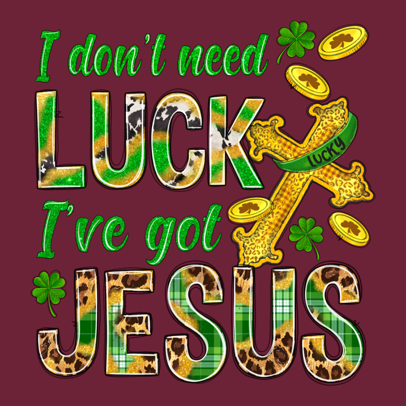 I Don't Need Luck I've Got Jesus St. Patricks Long Sleeve Tee by BundleAndBundleShop | Teevron
