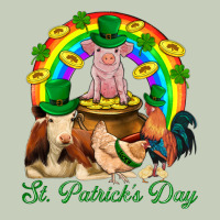St. Patrick's Day Farm Animal Png Long Sleeve Tee | Teevron