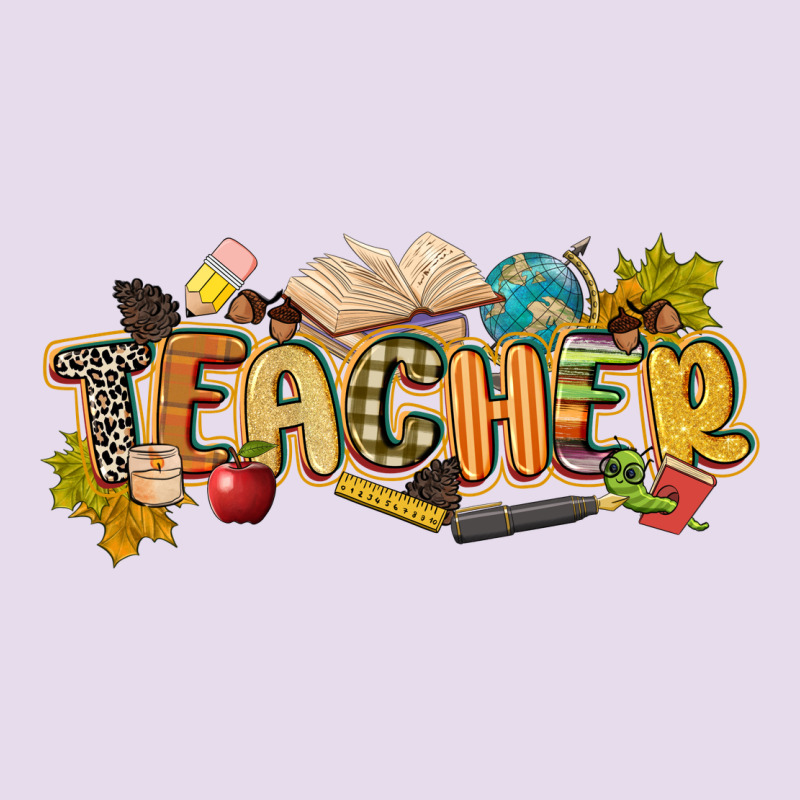 Fall Teacher Premium Hoodie by CowGirlArtShop | Teevron