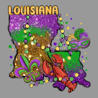Mardi Gras Louisiana Map Vintage Hoodie | Teevron