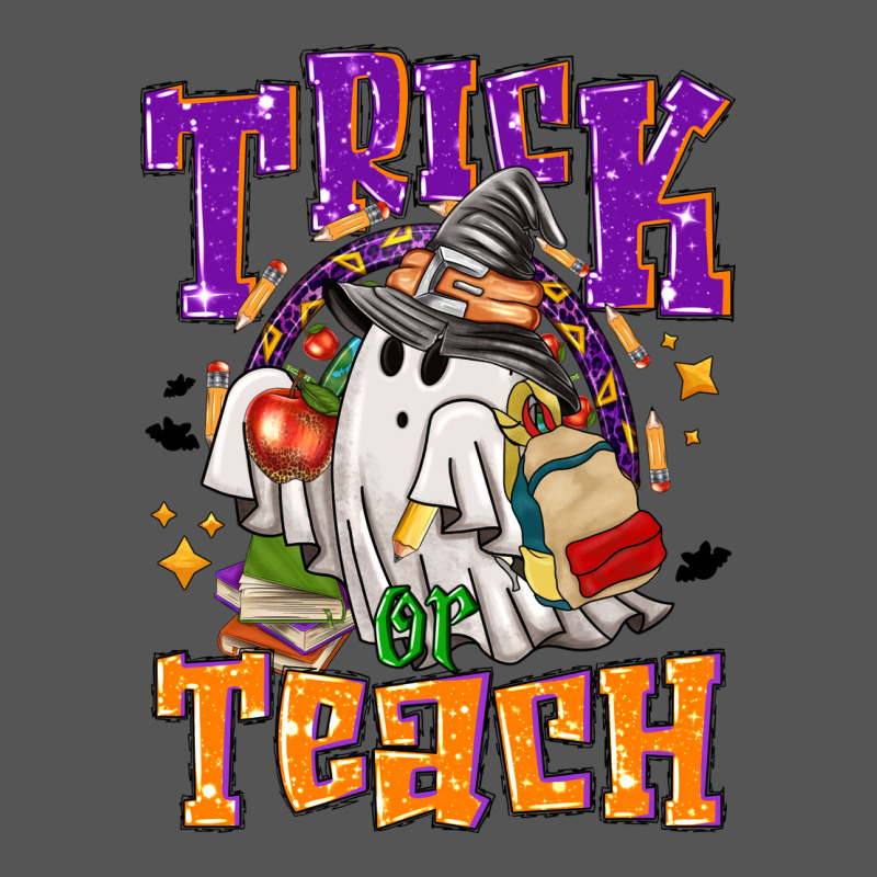 Trick Or Teach Halloween Zipper Hoodie by NancyCooperArtShop | Teevron