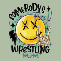 Somebody's Feral Wrestling Mom Urban Heavy Tee | Teevron