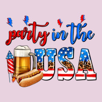 Party In The Usa Ladies Tee | Teevron