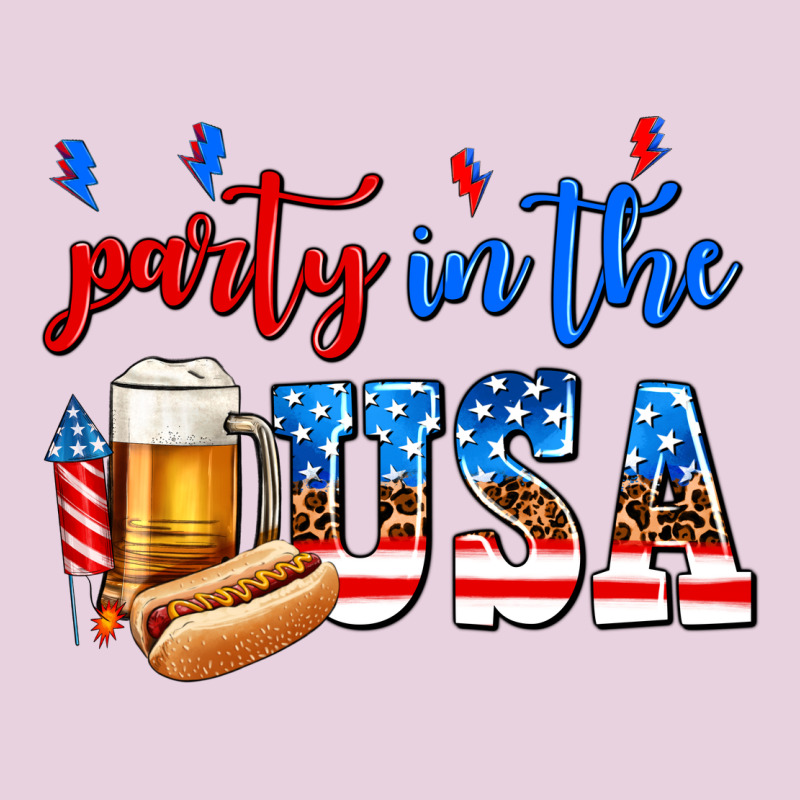 Party In The Usa Ladies Tee by AdoDesignShop | Teevron
