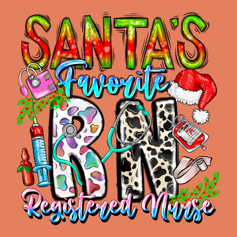 Santa's Favorite Rn Registered Nurse Classic Tee by CowhideDigitalArt | Teevron