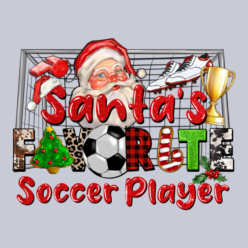Santas Favorite Soccer Player Heavyweight Hoodie by CowGirlArtShop | Teevron