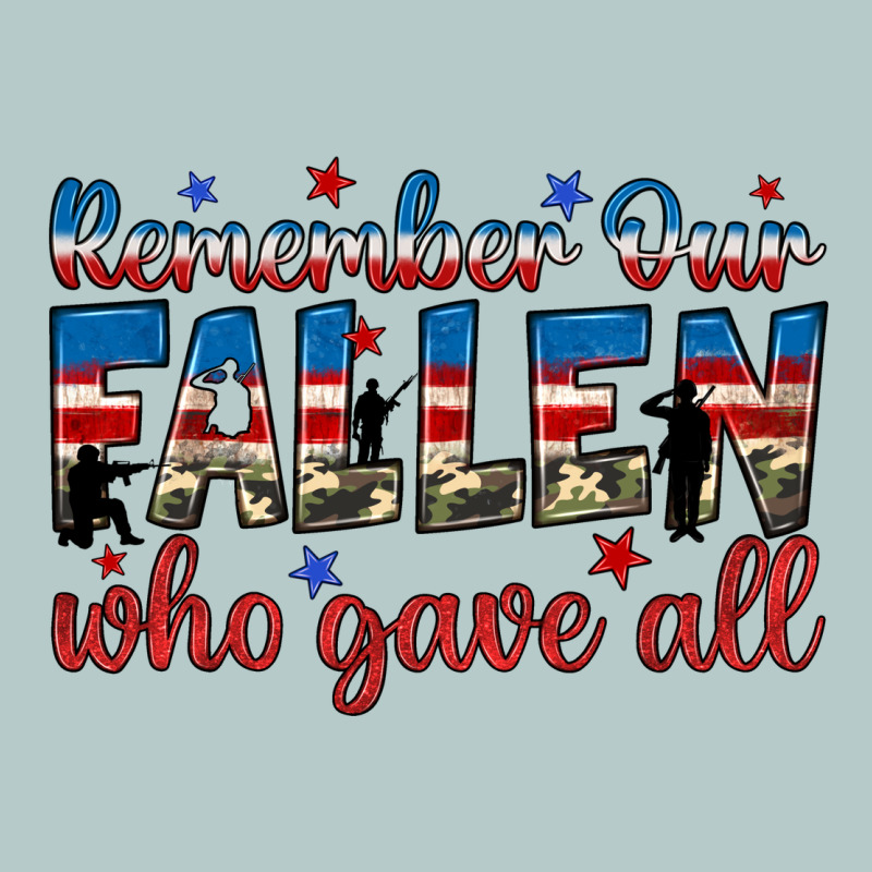 Remember Our Fallen Who Gave All Heavy Core Tee by JahusDesignShop | Teevron