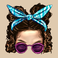 Messy Bun Mom And Pink Leopard Sunglasses Heavyweight Sweatshirt | Teevron
