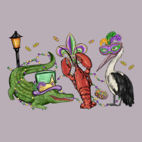 Mardi Gras Alligator Crawfish Pelican Vintage Tee | Teevron