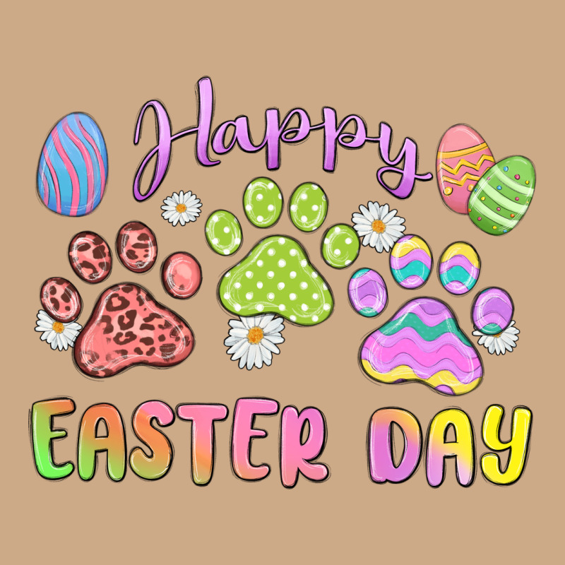 Happy Easter Day Paws Vintage Hoodie by MaliasSmallBusiness | Teevron