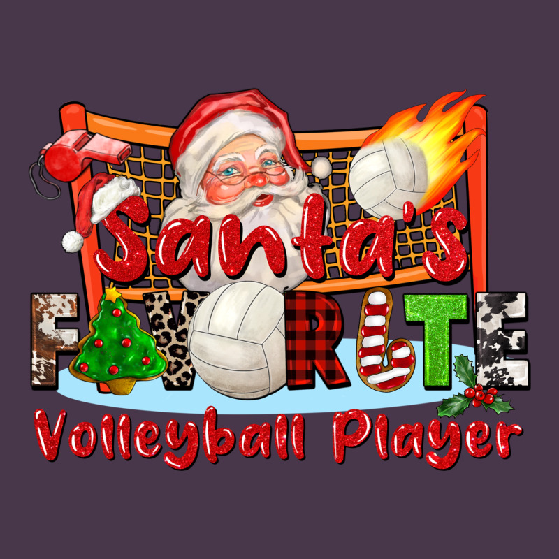 Santas Favorite Volleyball Player Heavyweight Hoodie by CowGirlArtShop | Teevron