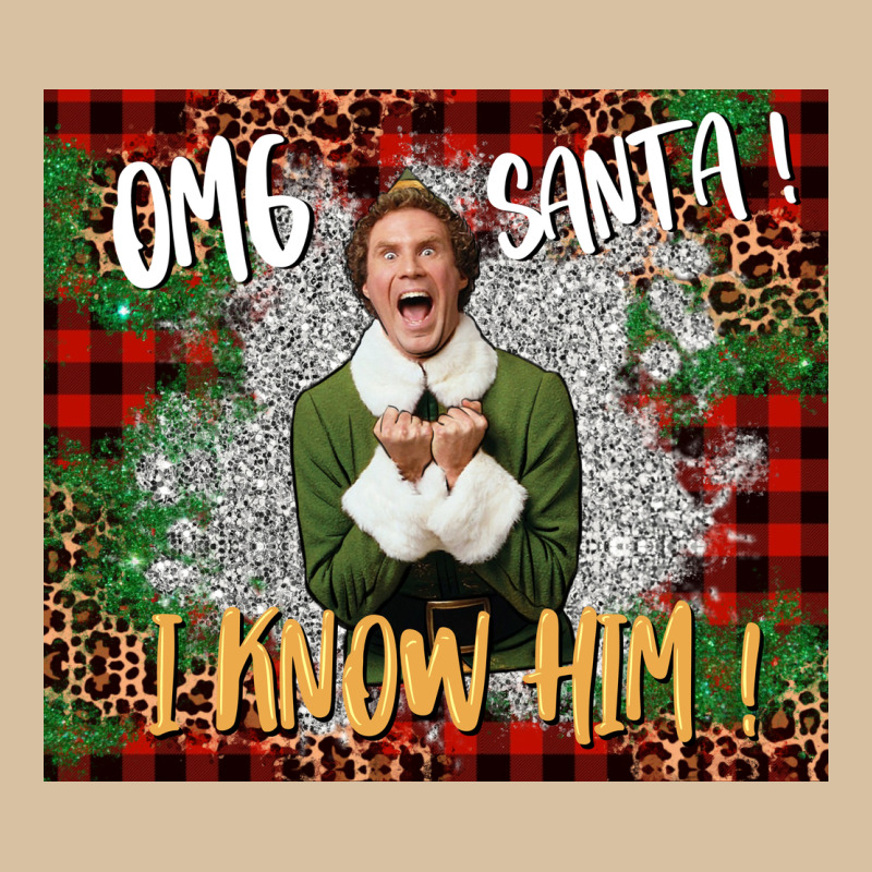 Omg Santa I Know Him Elf Heavyweight Hoodie by CowGirlArtShop | Teevron