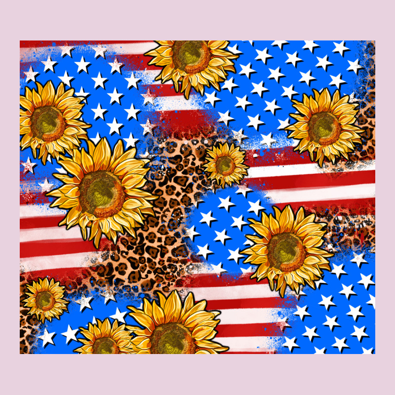 Basic Sunflower And Leopard Ladies Tee by AdoDesignShop | Teevron
