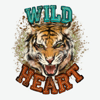 Wild Heart Tiger College Western Urban Heavy Tee | Teevron