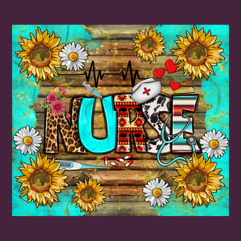 Sunflower And Daisy Nurse Tumbler Premium Tee by BundleAndBundleShop | Teevron
