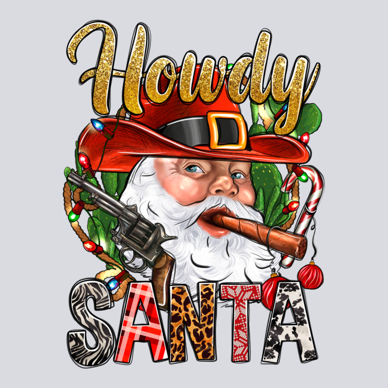 Howdy Santa Zipper Hoodie by NancyCooperArtShop | Teevron