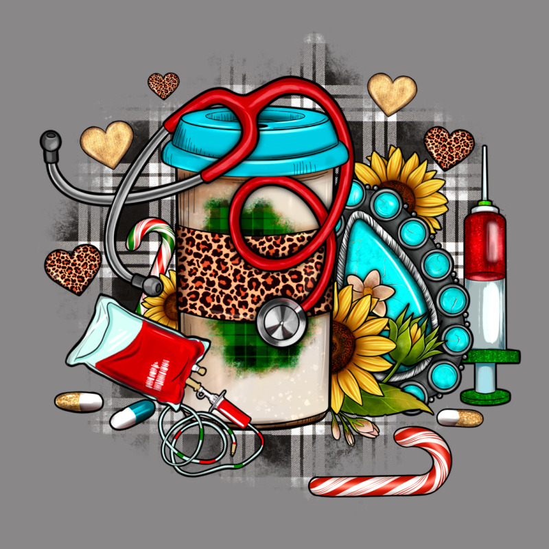 Christmas Sunflower Gemstone Nurse Vintage Tee by JahusDesignShop | Teevron