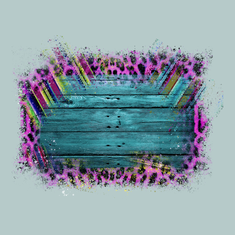 Aztec Wood Leopard Frame Heavy Core Tee by Bettercallsaul | Teevron
