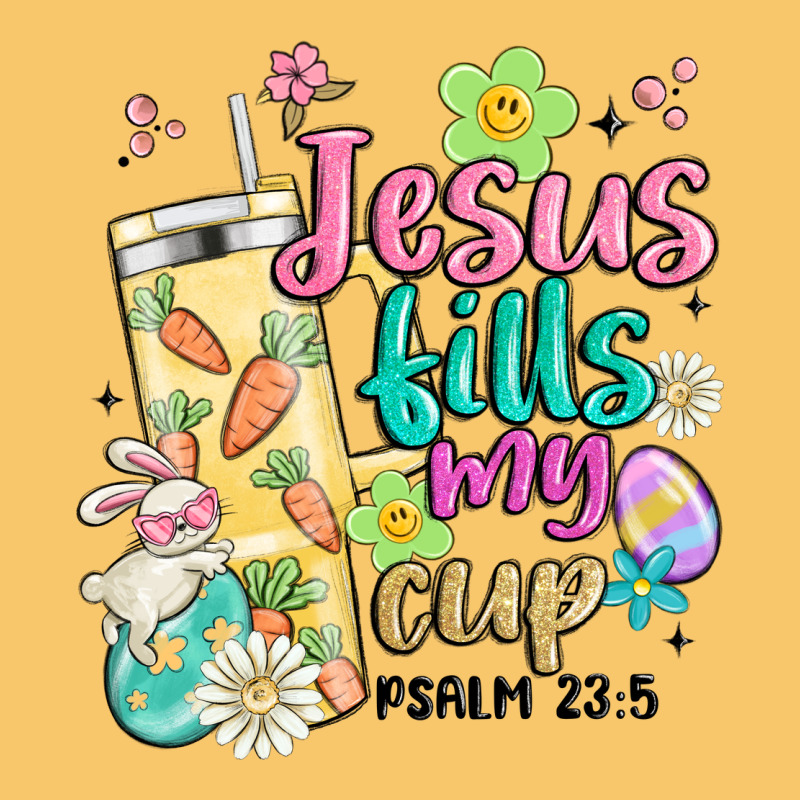 Easter Jesus Fills My Cup Vintage Hoodie by MaliasSmallBusiness | Teevron