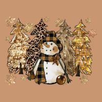 Snowman With Christmas Trees 11inches Heavyweight Hoodie | Teevron