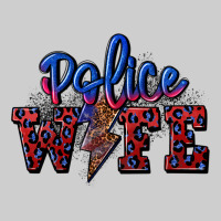 Police Wife With Lightning Bolt Premium Sweatshirt | Teevron