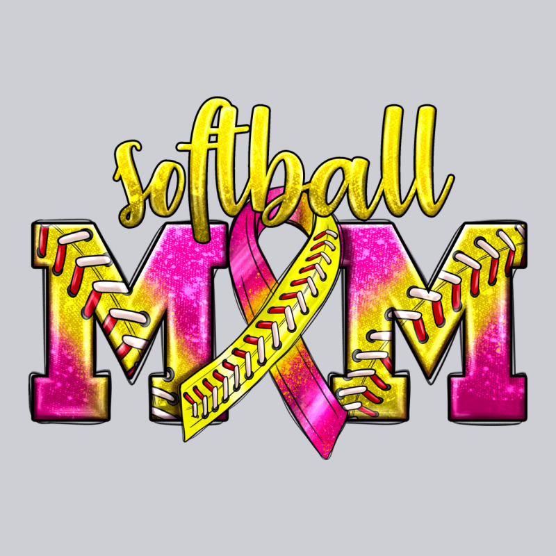 Softball Mom Breast Cancer Heavyweight Sweatshirt by BundleAndBundleShop | Teevron