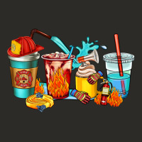Firefighter Coffee Cups Heavy Core Tee | Teevron