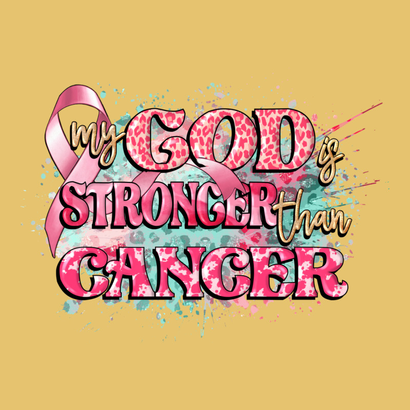 My God Is Stronger Than Cancer Premium Sweatshirt by CowGirlArtShop | Teevron