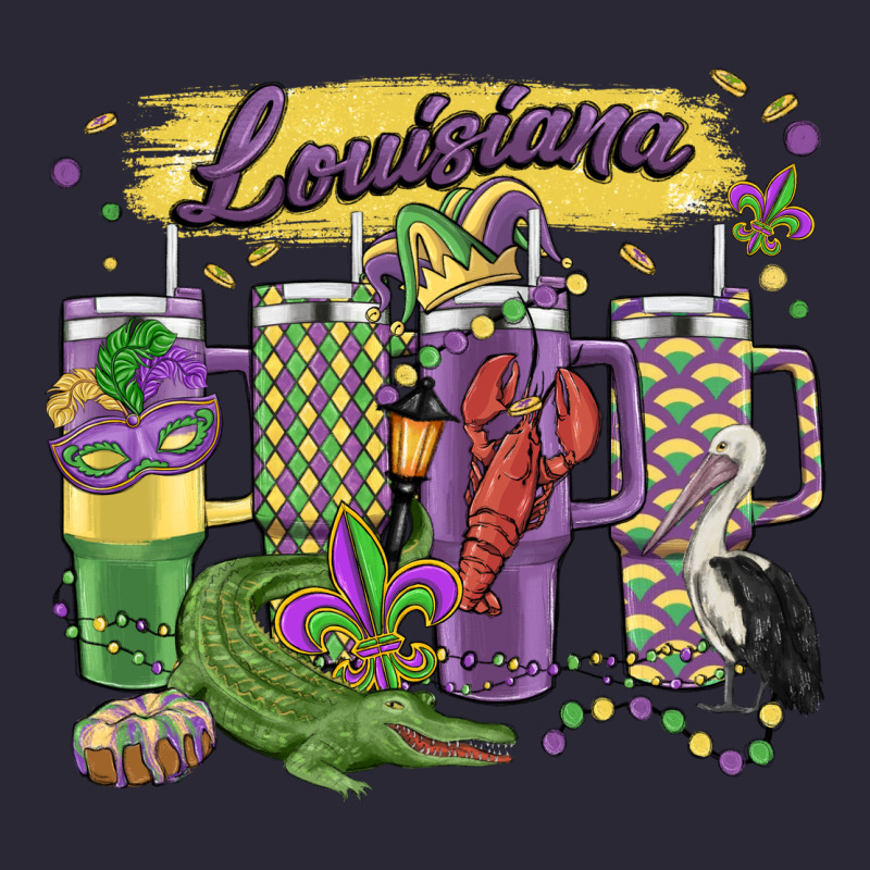 Obsessive Cup Disorder Mardi Gras Vintage Tee by MaliasSmallBusiness | Teevron