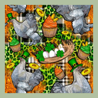 St. Patricks Chicken With Cupcake Leopard Urban Hoodie | Teevron