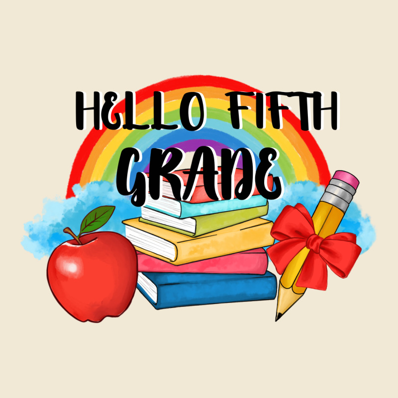 Back To School Hello Fifth Grade 3200x2400 Premium Tee by AdoDesignShop | Teevron