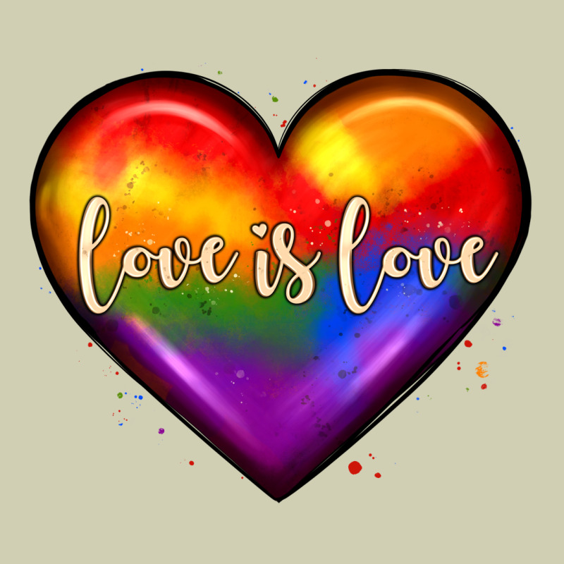 Love Is Love Heart Heavy Core Tee by JahusDesignShop | Teevron