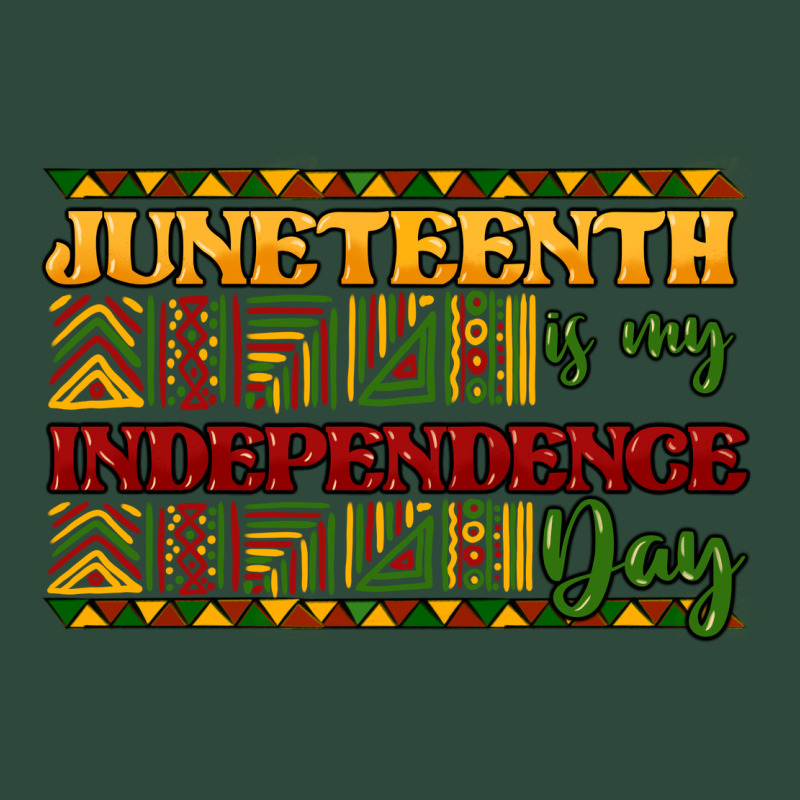 Juneteenth Is My Independence Day Zipper Hoodie by NancyCooperArtShop | Teevron