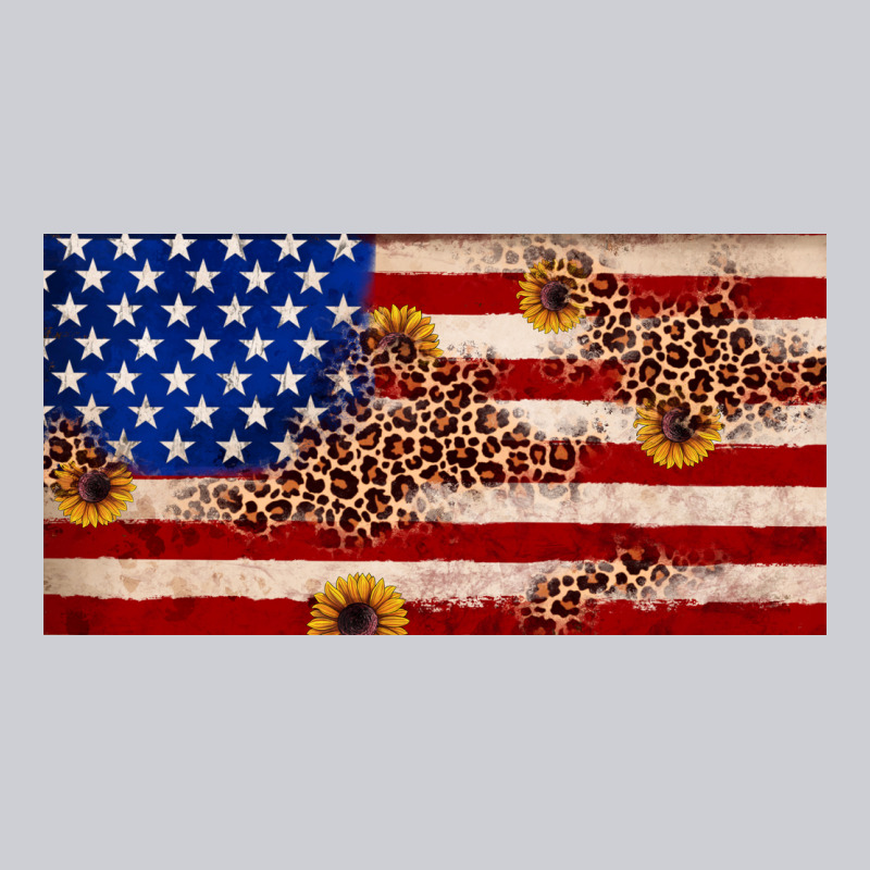 American Flag Leopard Sunflower Classic Tee by JahusDesignShop | Teevron