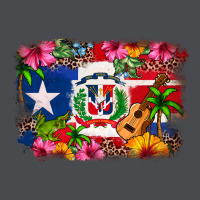 Dominican Republic And Puerto Rico Flag Zipper Hoodie | Teevron