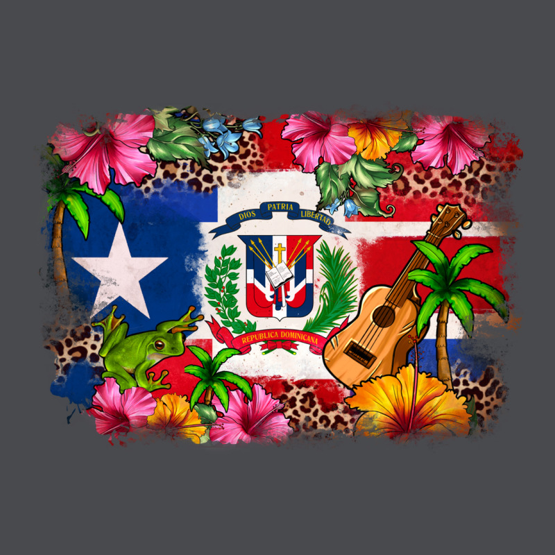 Dominican Republic And Puerto Rico Flag Zipper Hoodie by texasbilliewilder | Teevron