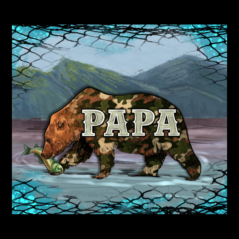 Papa Bear Tumbler Premium Tee by Artiststas | Teevron
