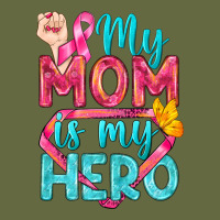 My Mom Is My Hero Breast Cancer Long Sleeve Tee | Teevron