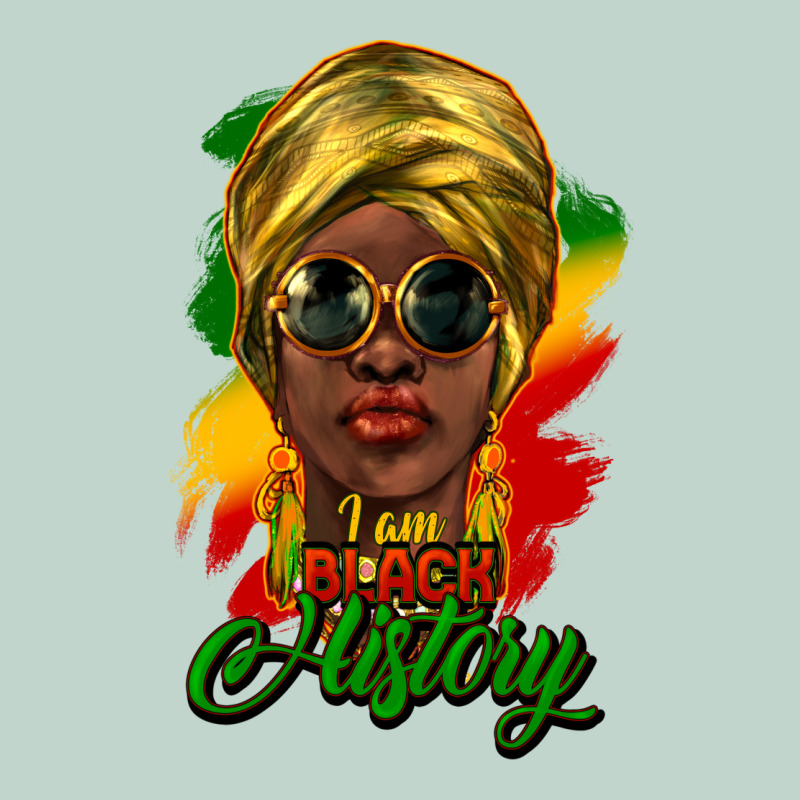 I Am Black History Zipper Hoodie by NancyCooperArtShop | Teevron