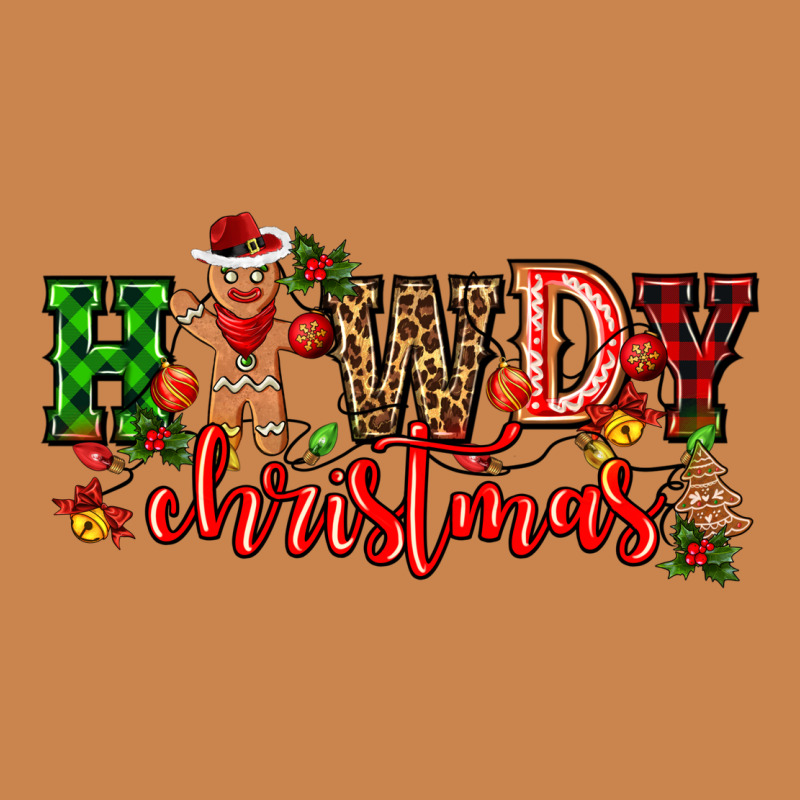 Howdy Christmas Gingerman Bread With Cowboy Heavyweight Hoodie by CowGirlArtShop | Teevron