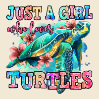 Just A Girl Who Loves Turtles Premium Tee | Teevron