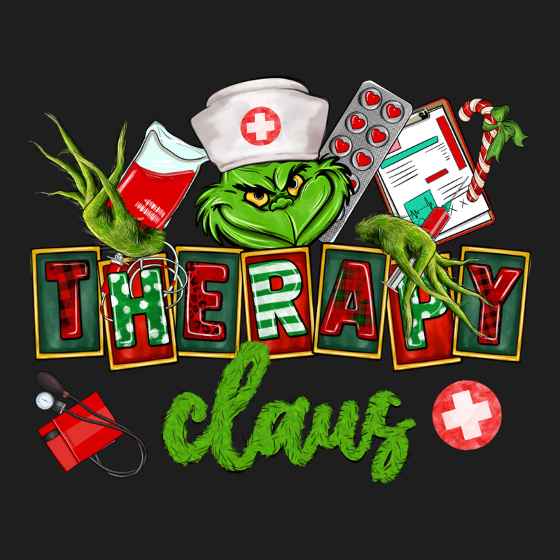 Therapy Claus Heavyweight Hoodie by CowGirlArtShop | Teevron