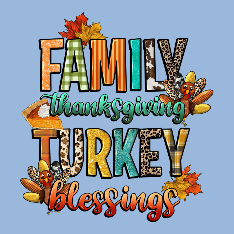 Family Thanksgiving Turkey Blessing Premium Hoodie by CowGirlArtShop | Teevron