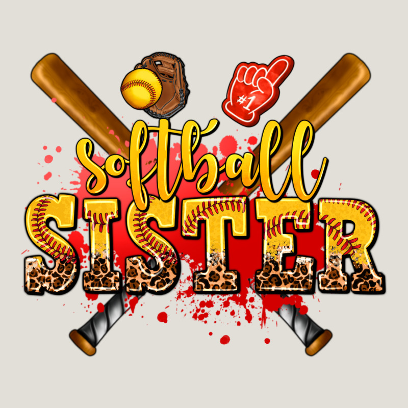 Softball Sister Heavy Core Tee by AdoDesignShop | Teevron