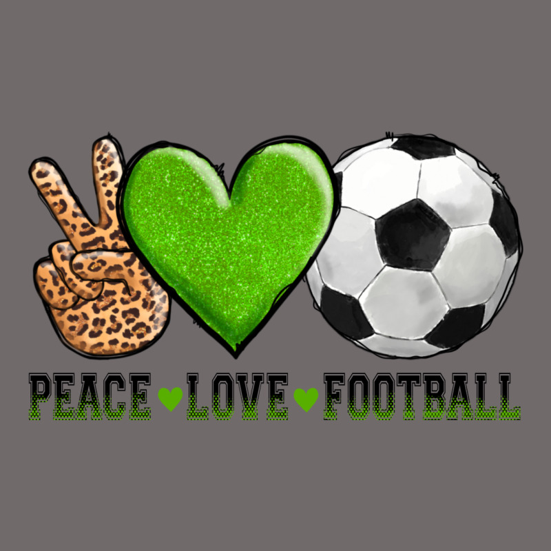 Peace Love Soccer Urban Heavy Tee by AdoDesignShop | Teevron