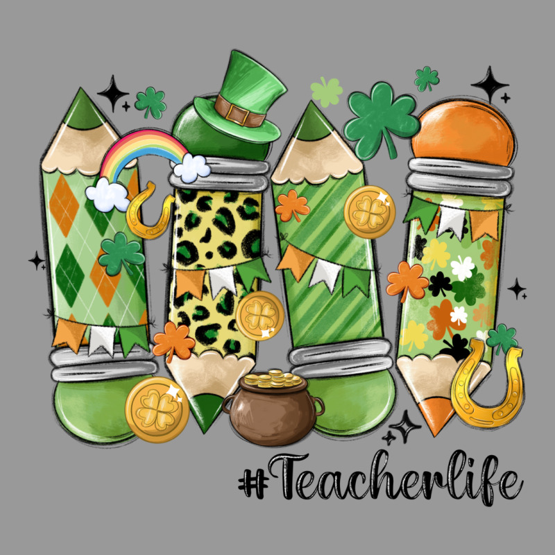 Retro Patricks Day Teacher Life Vintage Hoodie by MaliasSmallBusiness | Teevron