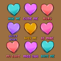 Valentine's Day Candy Hearts Vintage Tee | Teevron